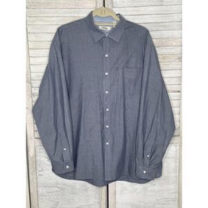 Van Heusen Men's Blue Pinstripe Shirt